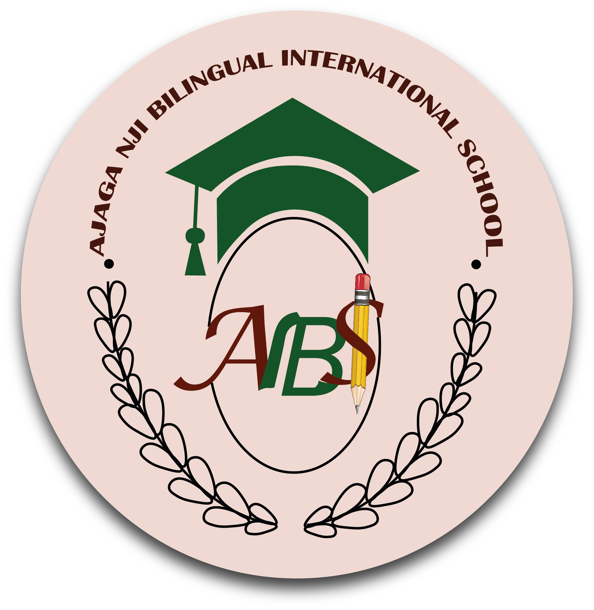 Anbis logo, the Ajaga Nji Bilingual International School seal