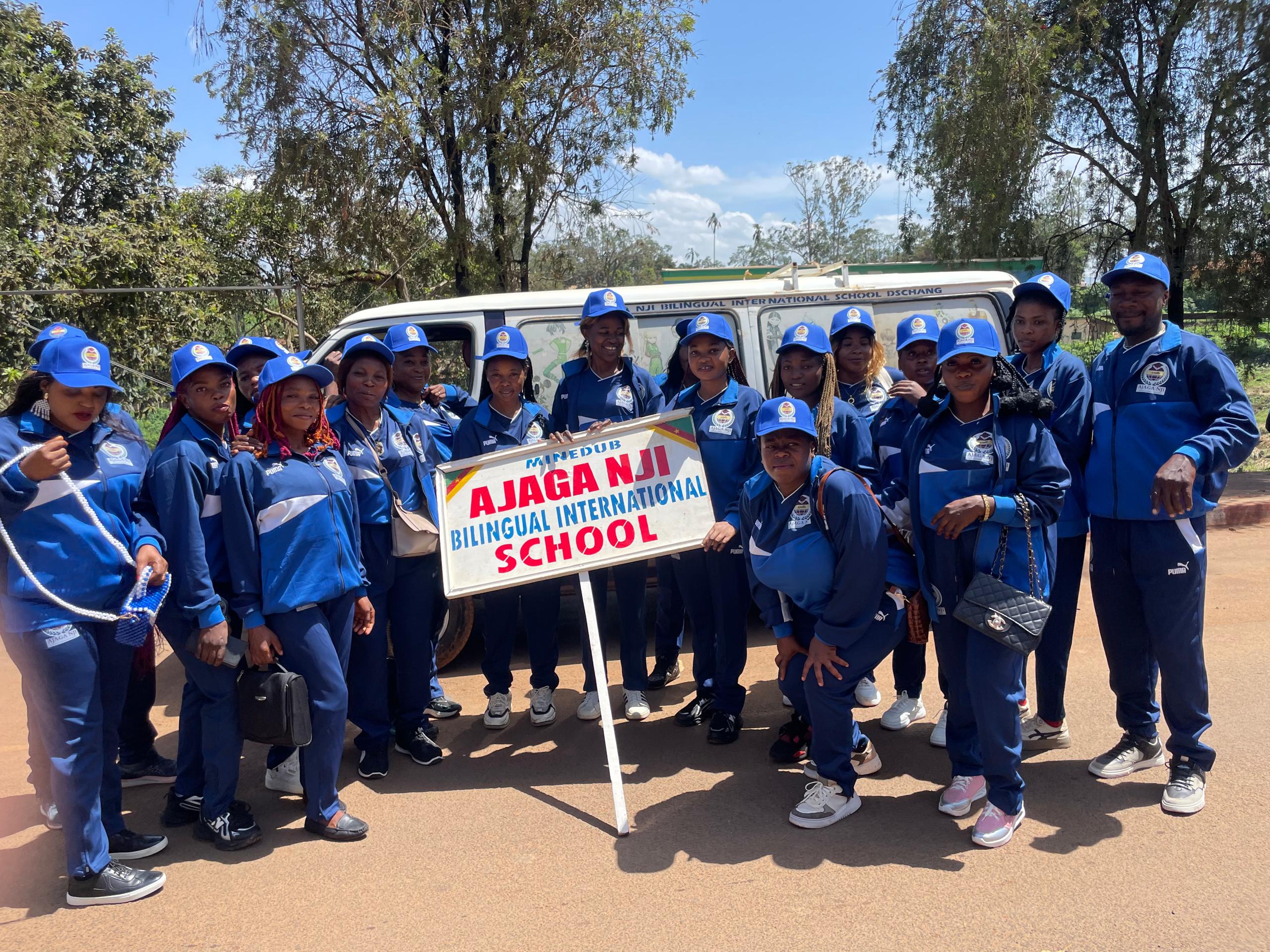 School outing photograph from Ajaga Nji Bilingual International School